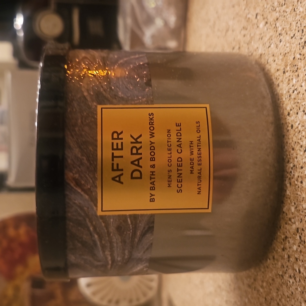 Unused After Dark candle